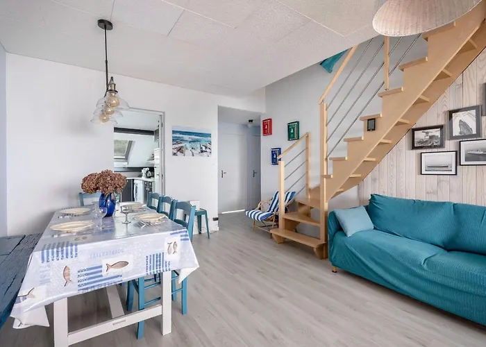 Face A La Mer, Appartement Sous Les Toits Pour 4